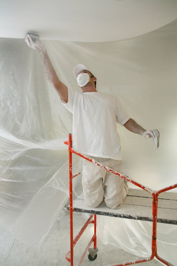 Sanding Sheetrock